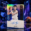 2025 Topps Signature Class Penstroke Auto Blue /5 On Card Auto Colour Match Grizzlies