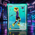 2025 Topps Chrome LaMELO BALL X's and Whoa's Aqua /199 Hornets