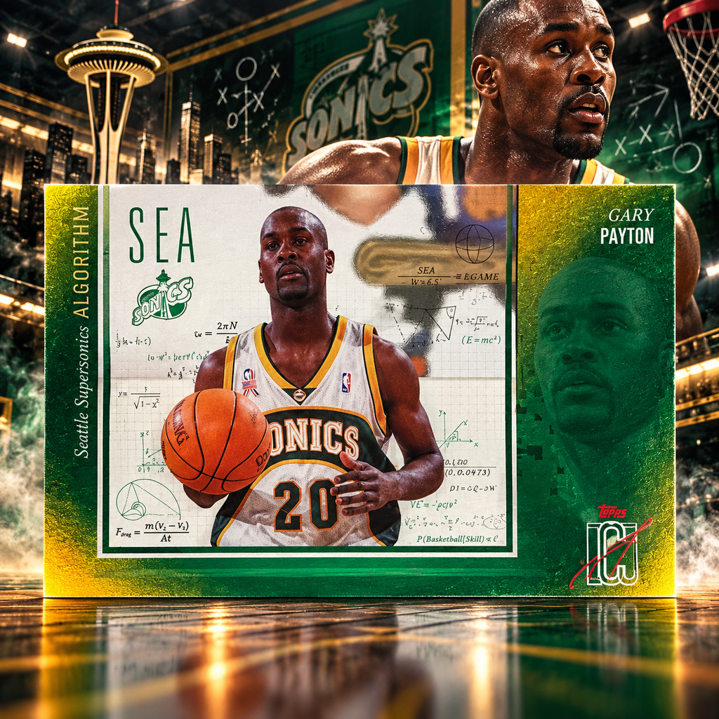 2025 Topps Signature Class GARY PAYTON Algorithm Acetate SSP Sonics (C)