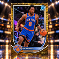 2025 Bowman Chrome OG ANUNOBY Reptilian Gold /50 Knicks
