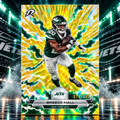 2025 Topps Resurgence BREECE HALL Yellow Surge /225 Jets