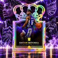 2021 Crown Royale DAVION MITCHELL Rookie FOTL Stars /8 Kings (C)
