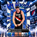 2024 Donruss Optic DONOVAN CLINGAN My House White Velocity Rookie /59 Blazers ©