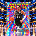 2025 Topps Chrome Update GIANNIS ANTETOKOUNMPO Power Players Blue /150 Bucks