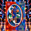 2023 Select AUSAR THOMPSON Select Certified Rookie Red Flash /99 Pistons