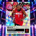 2025 Hoops KEVIN DURANT Boom Shaka Laka SSP Rockets