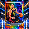 2025 Bowman Chrome STEPHEN CURRY Reptilian Refractor Short Print Warriors