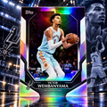2025 Topps VICTOR WEMBANYAMA Collectors Kit Refractor #NBA-7 Spurs