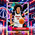 2025 Topps Cosmic KYSHAWN GEORGE Nucleus Refractor SSP Washington Wizards