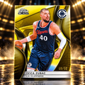 2025 Topps Chrome Black IVICA ZUBAC Gold /50 Clippers