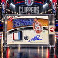 2025 Topps Pristine IVICA ZUBAC Popular Demand Patch Auto Orange /25 Game Used Clippers