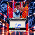 2025 Prizm JA MORANT Legacy Signatures Red Power /25 Grizzlies ©