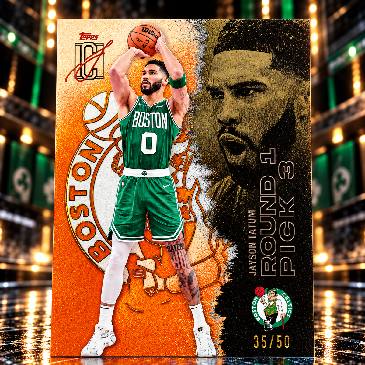 2025 Topps Signature Class JAYSON TATUM /50 Celtics