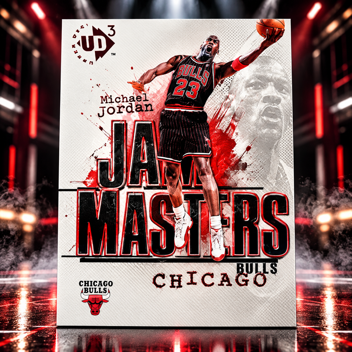 1997 Upper Deck MICHAEL JORDAN Jam Masters Bulls