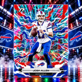 2025 Topps Resurgence JOSH ALLEN Surge Refractor Bills