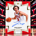 2025 Topps Definitive JOSH GIDDEY Auto Red 5/5 Colour Match Bookend Bulls