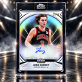 2025 Topps Chrome Black JOSH GIDDEY Ivory Auto Gold /50 Bulls