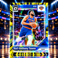 2024 Donruss Optic KARL-ANTHONY TOWNS Choice Electricity 51/75 Knicks