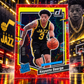 2023 Donruss KEYONTE GEORGE Rated Rookie Red Fireworks /88 Jazz ©