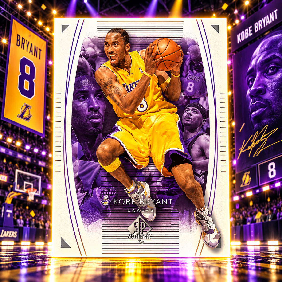 2003 Upper Deck KOBE BRYANT SP Authentic Lakers