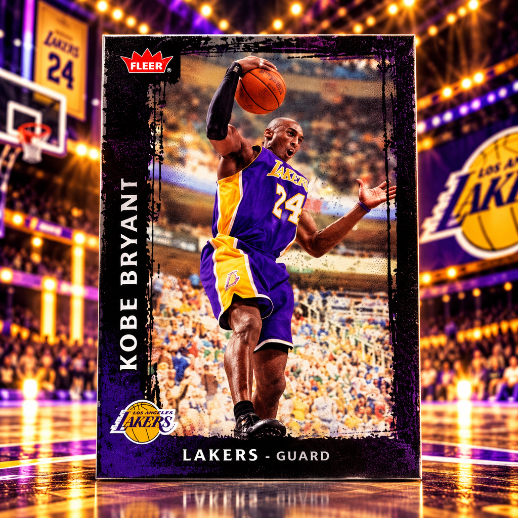 2008 Fleer KOBE BRYANT #101 Lakers