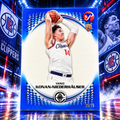 2025 Topps Pristine YANIC KONAN-NIEDERHAUSER True Blue Rookie /75 Clippers