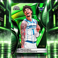 2025 Topps Chrome Black LaMELO BALL Green /99 Hornets