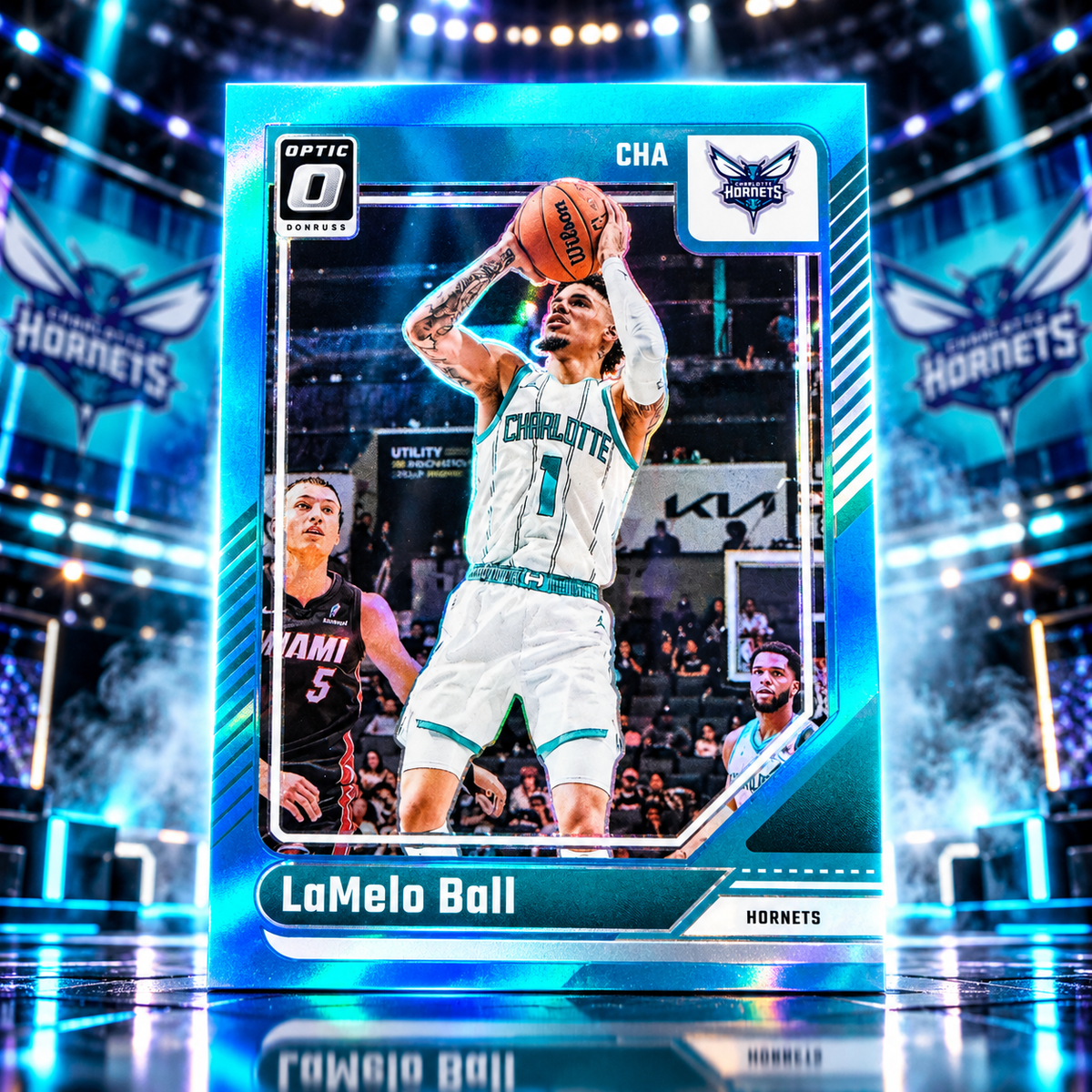 2024 Donruss Optic LaMELO BALL Aqua /225 Hornets