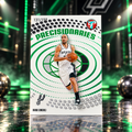 2025 Topps Pristine MANU GINOIBLI Precisionaries Green /150 Spurs