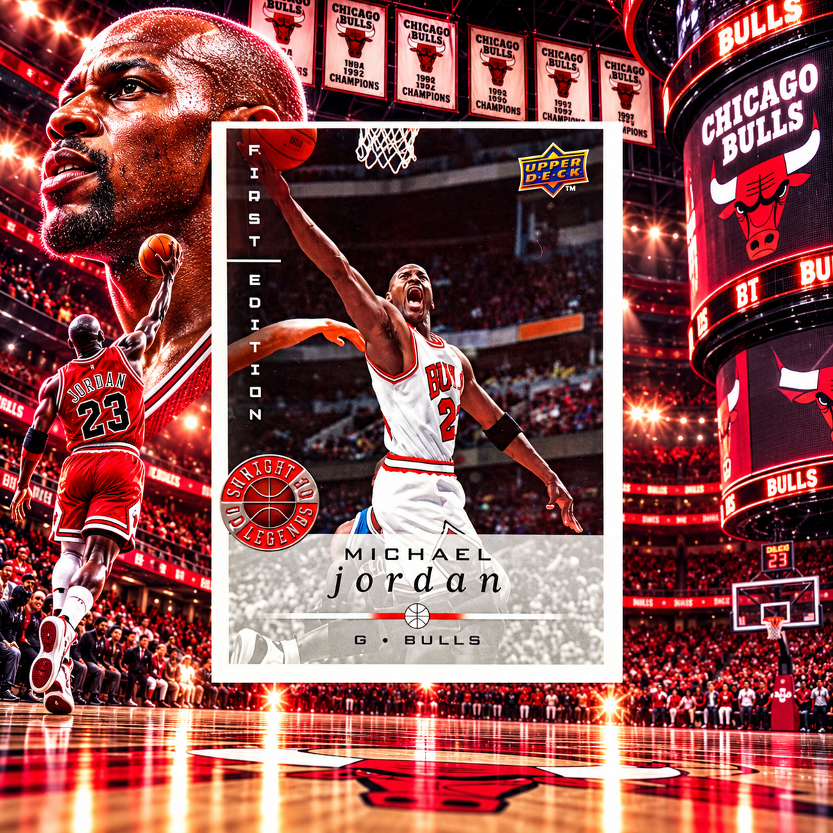2008 Upper Deck First Edition MICHAEL JORDAN Bulls
