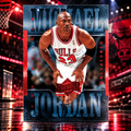 1999 Upper Deck MICHAEL JORDAN Athlete of the Century #46 Bulls