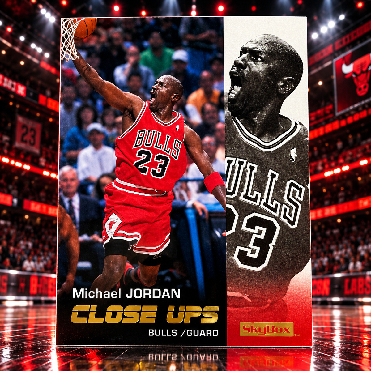 2008 Skybox MICHAEL JORDAN Close Ups Bulls