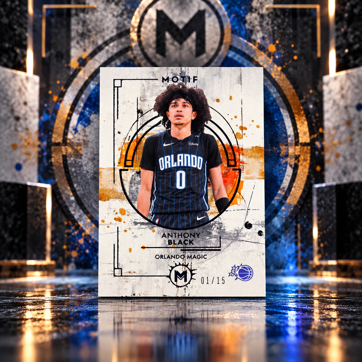 2025 Topps Motif ANTHONY BLACK Majesty Purple 01/15 First Print Magic