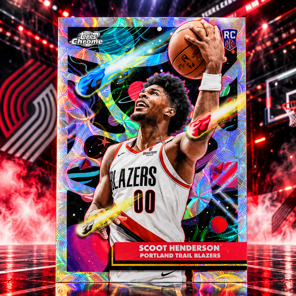 2025 Topps Cosmic SCOOT HENDERSON Nucleus SSP Blazers