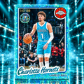 2025 Topps Chrome LaMELO BALL 45th Anniversary Aqua /199 Hornets