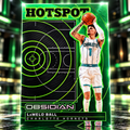 2024 Obsidian LaMELO BALL Hotspot Green /25 Hornets