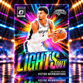 2024 Donruss Optic VICTOR WEMBANYAMA Lights Out Holo