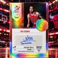 2025 Topps Signature Class NOA ESSENGUE Signature Blend Rookie Refractor Auto Bulls