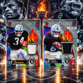 2025 Donruss Bo Jackson Ashton Jeanty Passing The Torch Dual Patch /199 Raiders ©