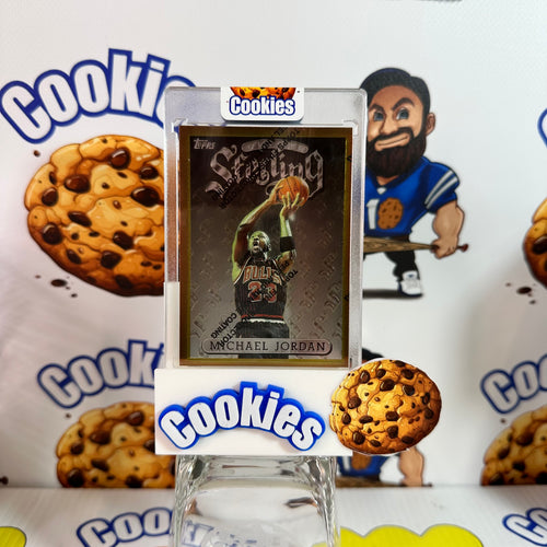 1996 Topps Finest MICHAEL JORDAN Sterling With Protectve Coating Bulls