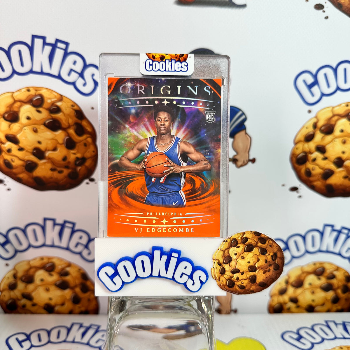 2025 Origins VJ EDGECOMBE True Rookie Orange /75 Sixers