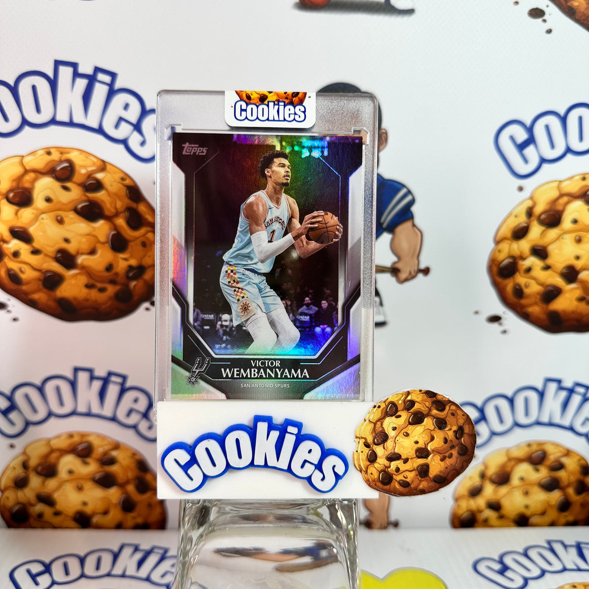 2025 Topps VICTOR WEMBANYAMA Collectors Kit Refractor #NBA-7 Spurs