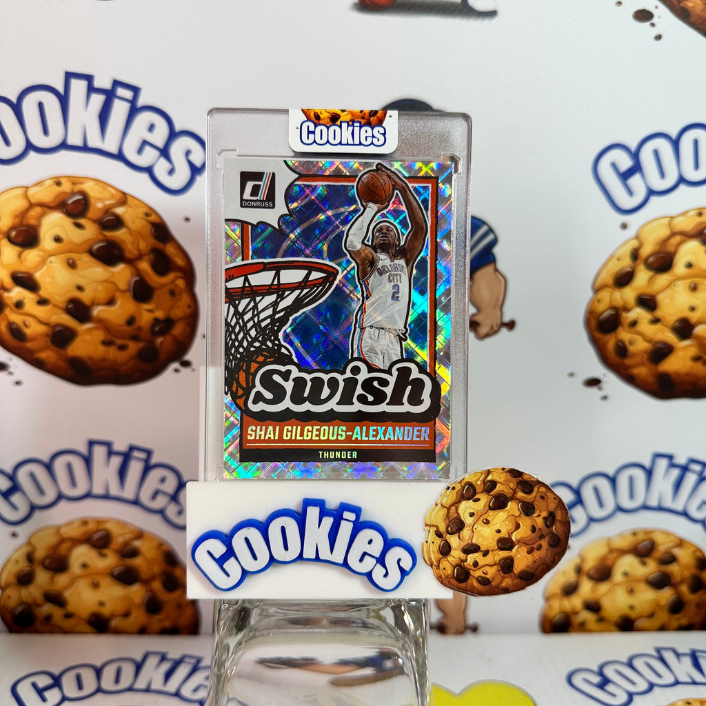 2024 Donruss SHAI GILGEOUS-ALEXANDER Swish Diamond Short Print Thunder