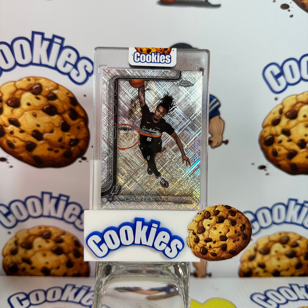 2025 Topps Chrome Update STEPHON CASTLE Skylight Short print Spurs
