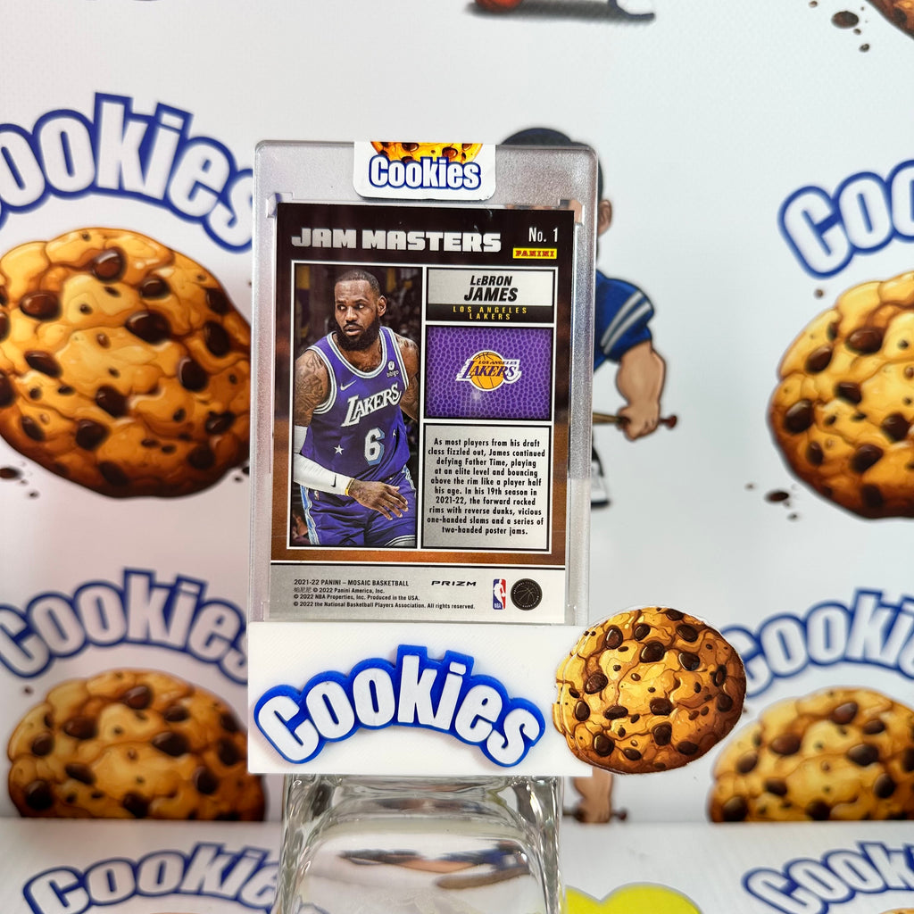 2021 Mosaic LeBRON JAMES Jam Masters Silver Mosaic Lakers