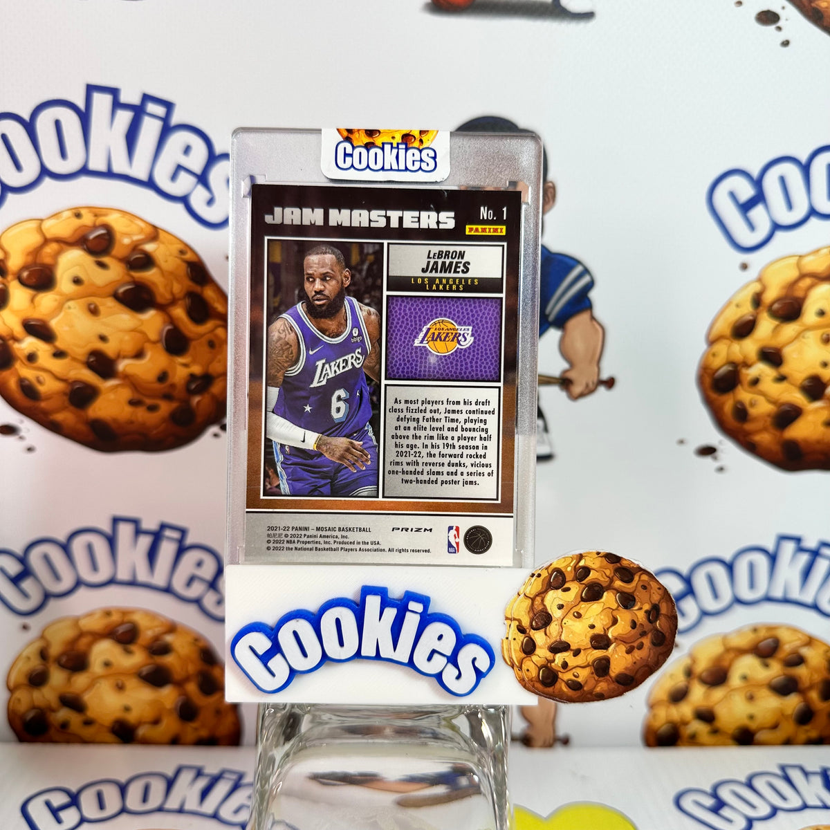 2021 Mosaic LeBRON JAMES Jam Masters Silver Mosaic Lakers
