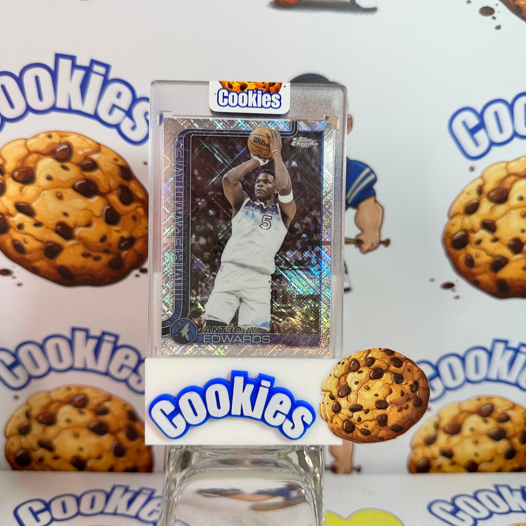 2025 Topps Chrome ANTHONY EDWARDS Skylight Short Print Wolves