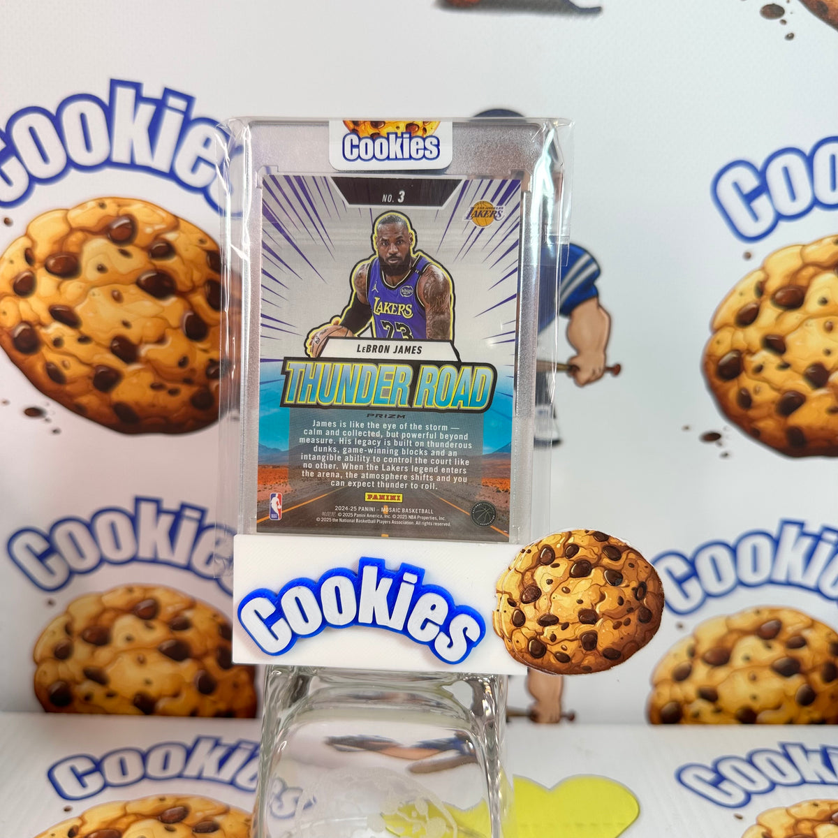 2024 Mosaic LeBRON JAMES Thunder Road Silver Mosaic Lakers