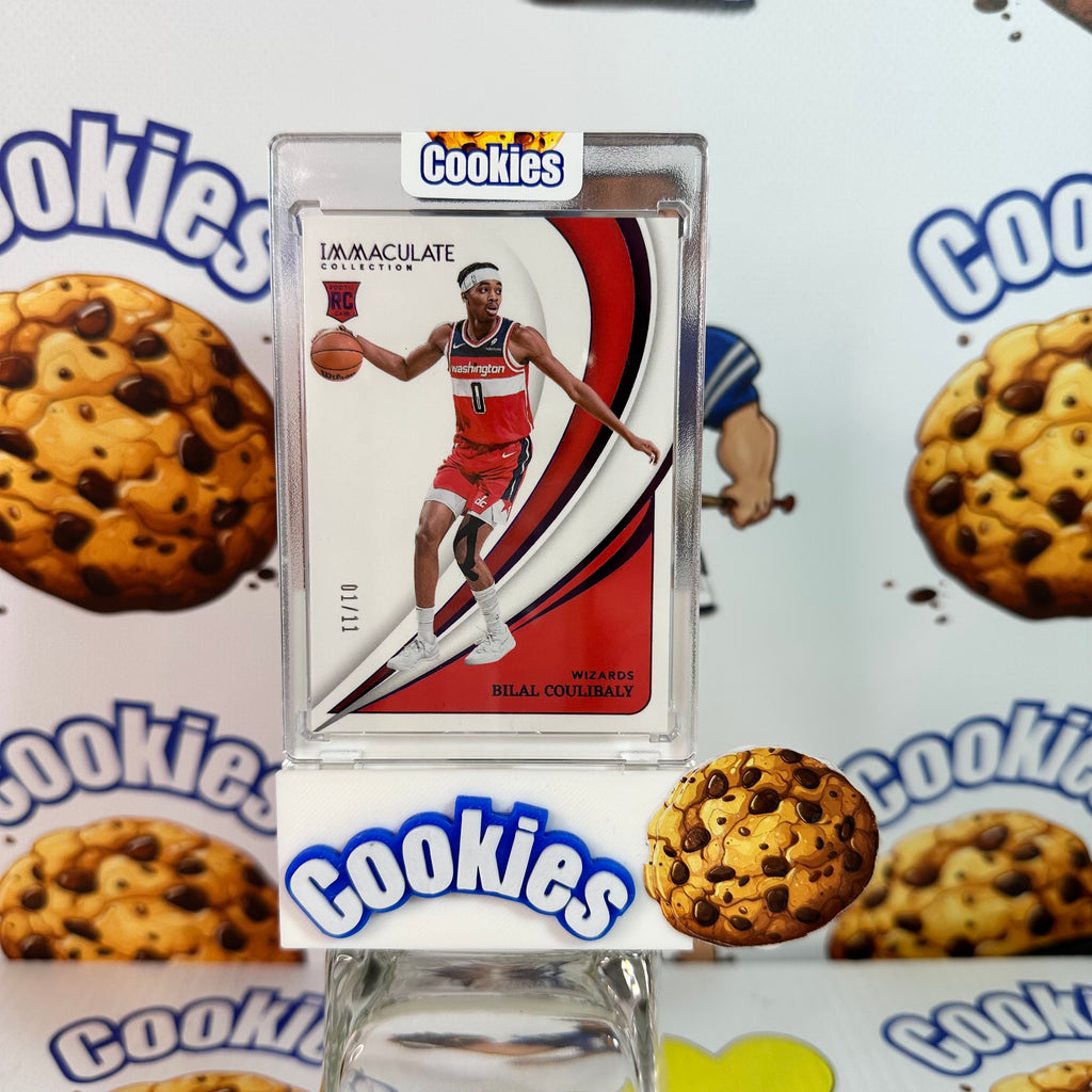 2023 Immaculate BILAL COULIBALY true Rookie Purple FOTL /11 Wizards (C)