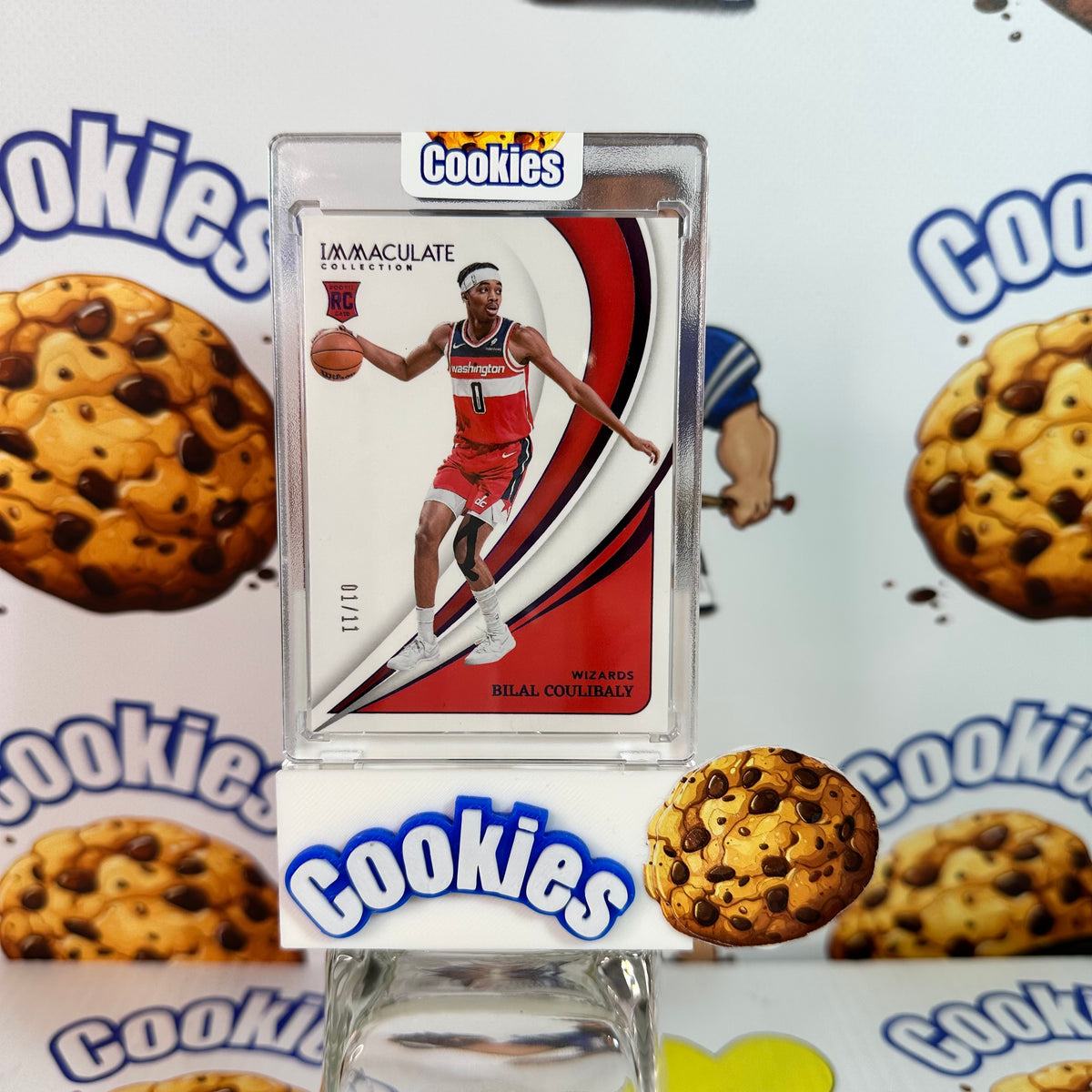2023 Immaculate BILAL COULIBALY true Rookie Purple FOTL /11 Wizards (C)
